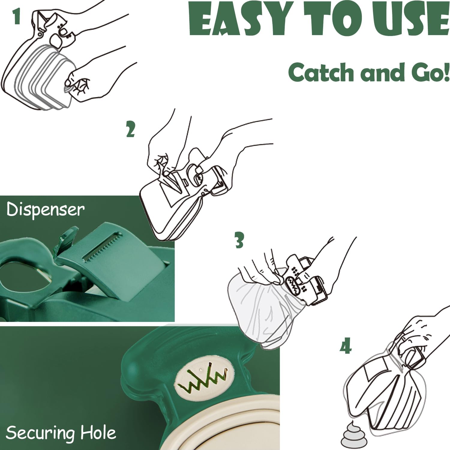 Easy Carry Dog Poop Picker