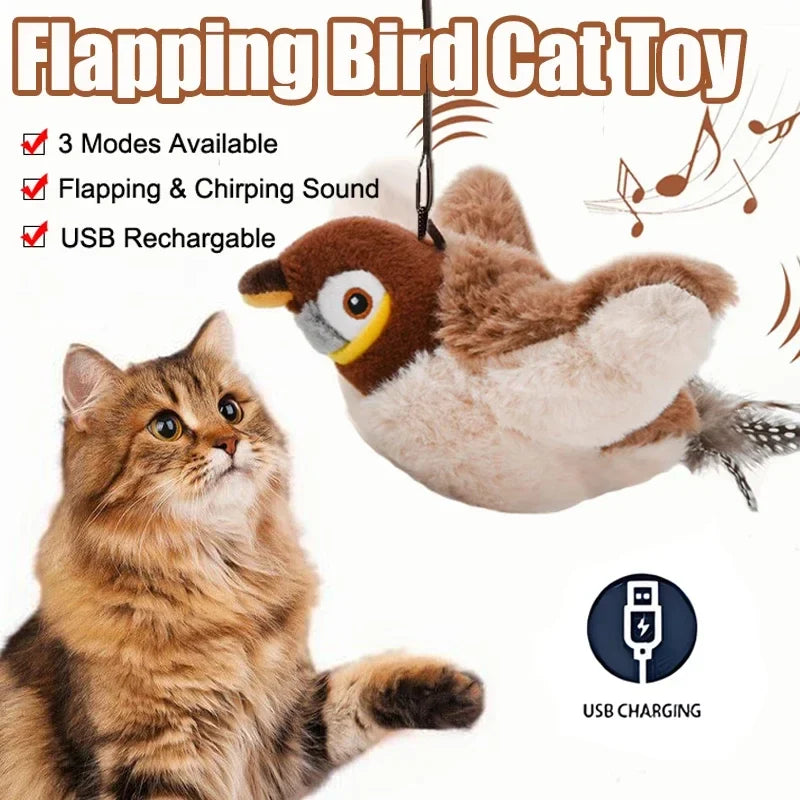 Aven Flappy Bird with Catnip Cat Toy