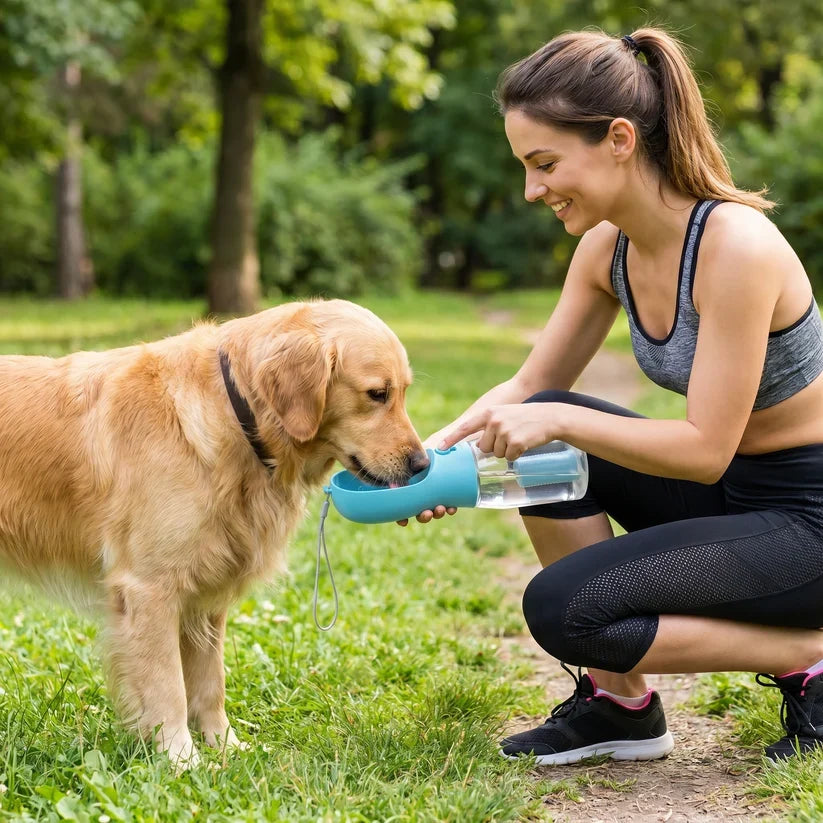 Aven 3-in-1 Portable Dog Water Bottle