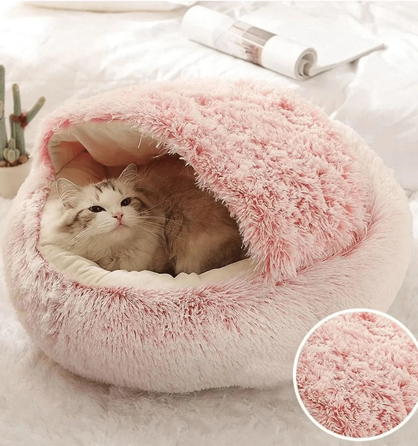 Aven Cozy Cat Bed