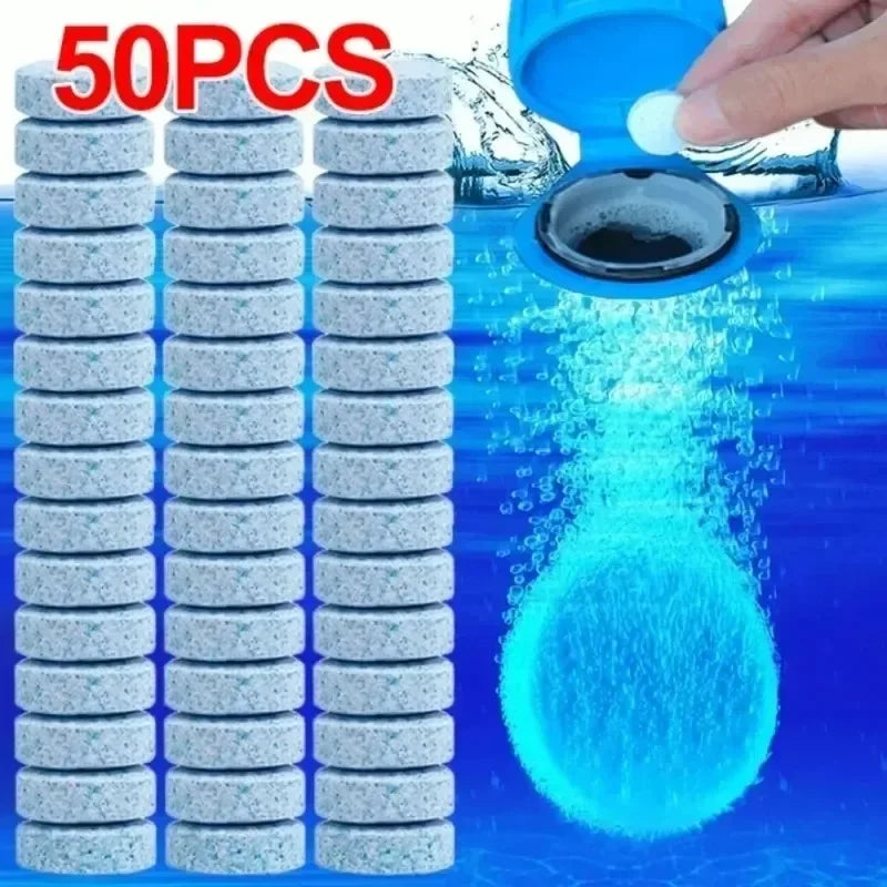 Effortless Windshield Cleaning Tablets