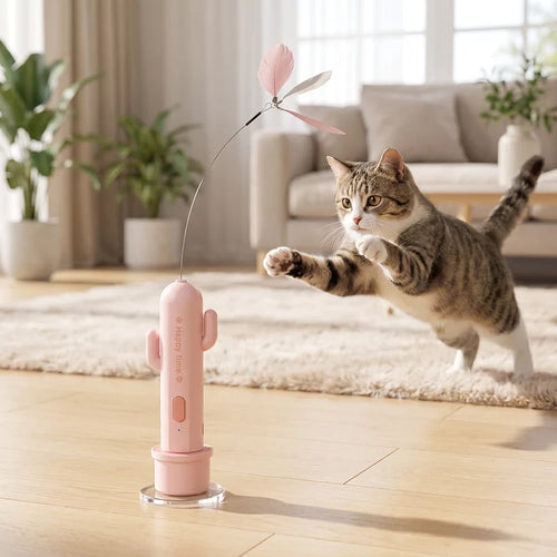 Aven 2-in-1 Automatic Butterfly & Laser Cat Toy