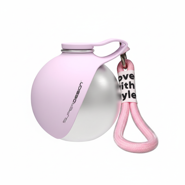 Pink Dog Travel Bottle - Clean