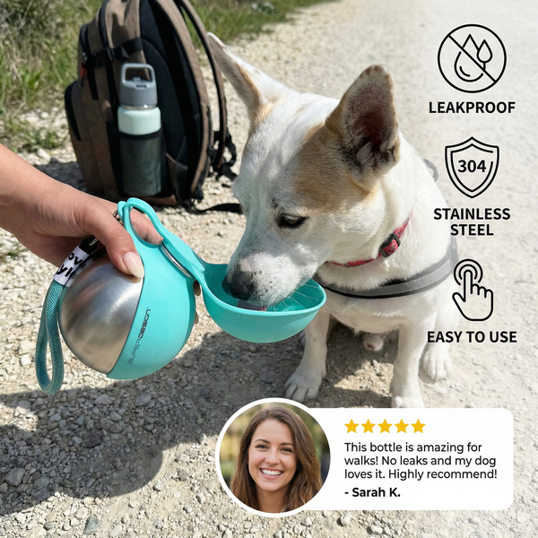 Aven 2-in-1 Dog Travel Bottle